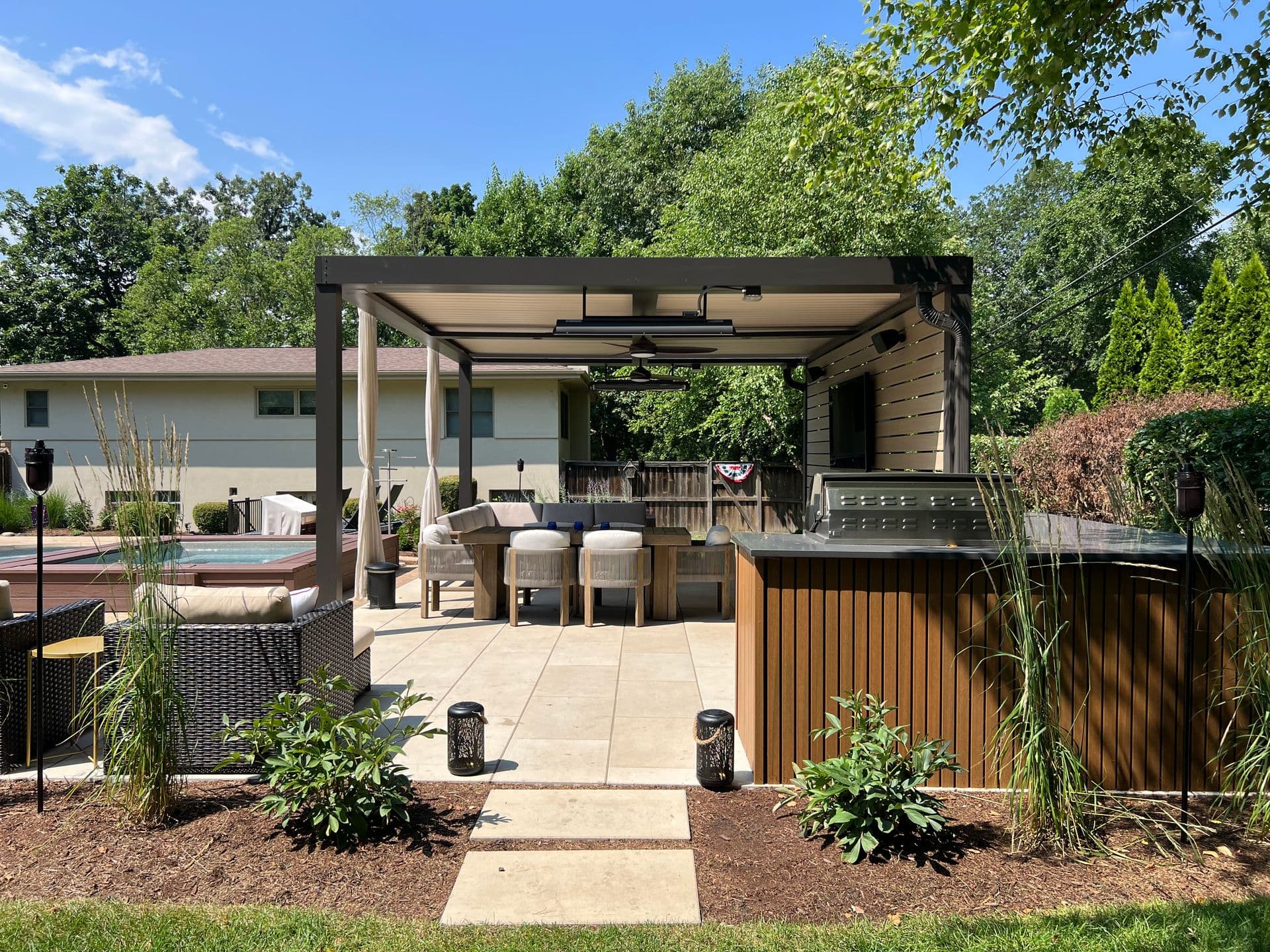 Backyard Remodel in Deer Park, IL 1
